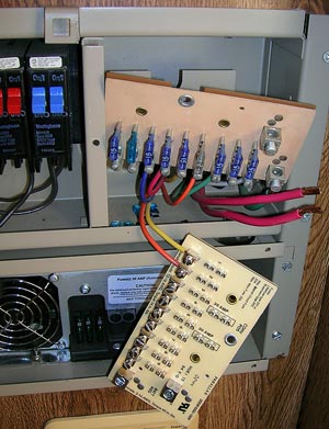 Take one wire at a time from the old buss to the new buss